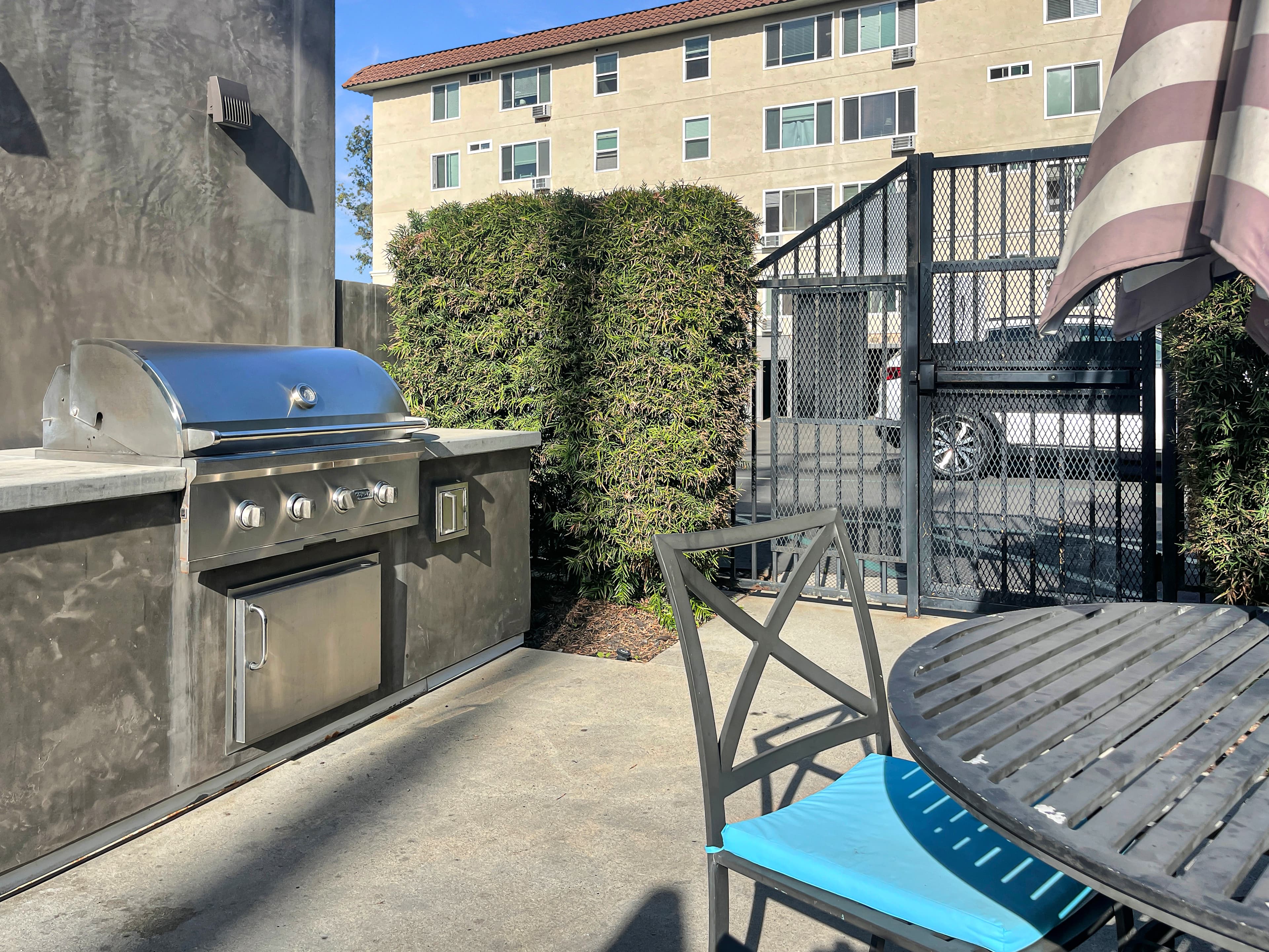 BBQ area